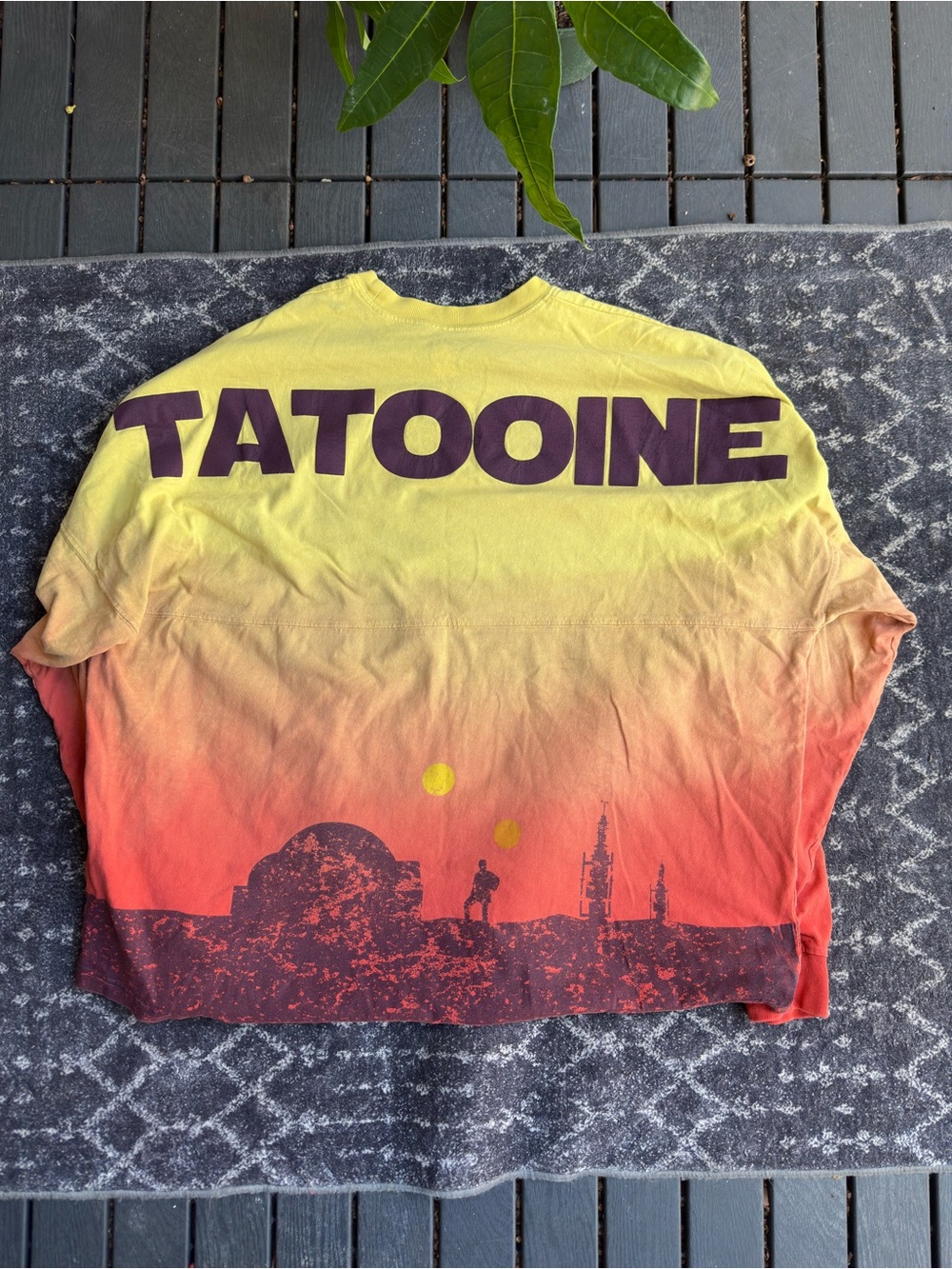Star Wars Tatooine Spirit jersey Crewneck Graphic Tee